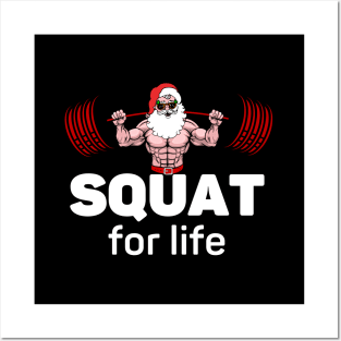 Squat Posters and Art